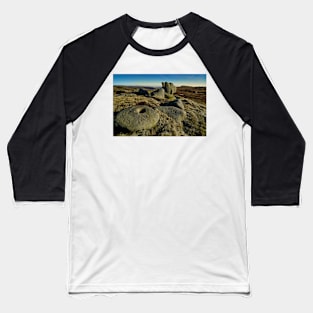 Along the Southern Edges of Kinder Scout Baseball T-Shirt